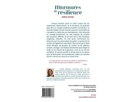 Livre Murmures de résilience
