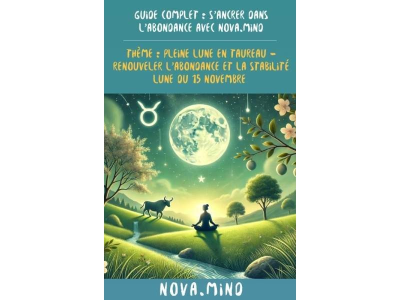 E-Book Pleine lune en taureau E-Book Pleine lune en taureau